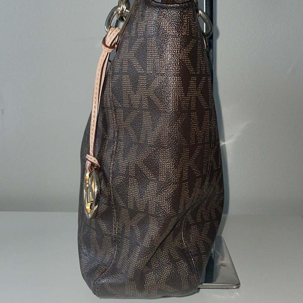 Mk Coated Signature Hobo - image 2